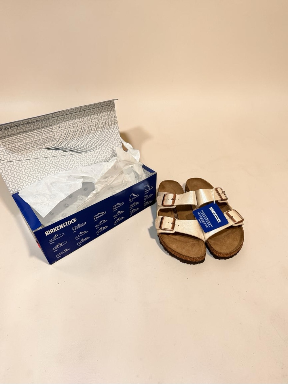 🏷️Birkenstock Arizona Graceful Pearl - Picture 2 of 8